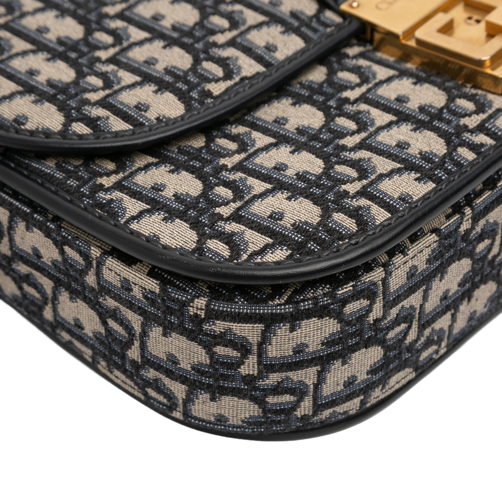 Pre-Loved Dior Oblique Canvas Flap Crossbody - Picture 10 of 11